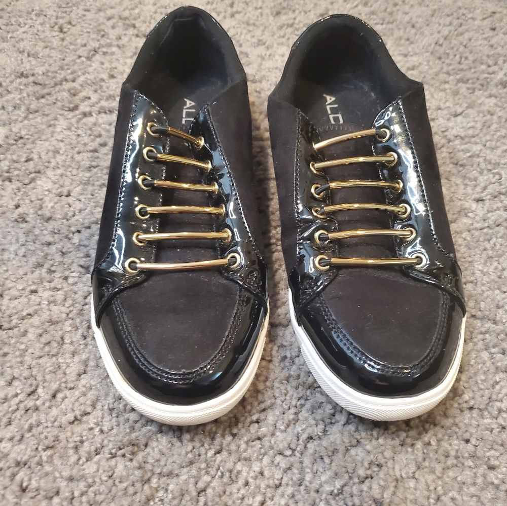 Aldo Slip On Sneaker Black Size 7.5